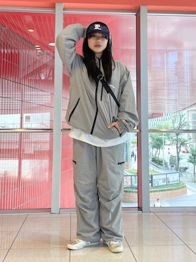 「LMCのアイテム」を使った、kanachan0000さん（レディース・155cm）の秋コーディネート