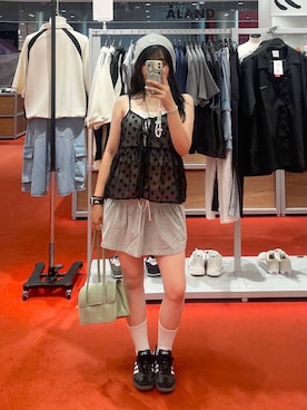 「DEARSTALKER（ディアストーカー）のアイテム」を使った、kanachan0000さん（レディース・155cm）の夏コーディネート