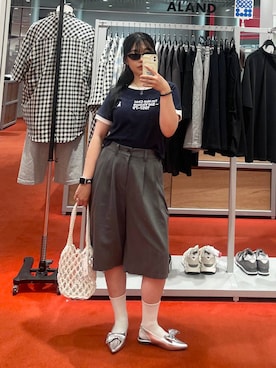 kanachan0000さん（レディース・155cm）の夏コーディネート