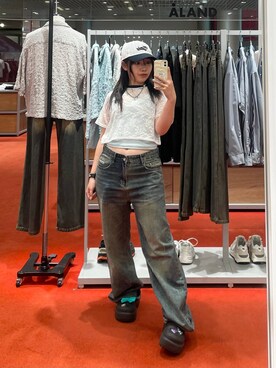 「87mm（87mm）のアイテム」を使った、kanachan0000さん（レディース・155cm）の春コーディネート