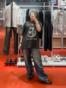 「Cavish（カビシ）のアイテム」を使った、kanachan0000さん（レディース・155cm）の夏コーディネート