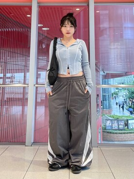 「Midnight Move（ミッドナイトムーブ）のアイテム」を使った、kanachan0000さん（レディース・155cm）の秋コーディネート