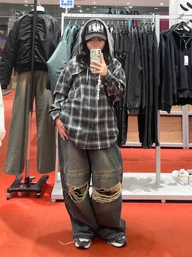 「NOT4NERD（ノットフォーナード）のアイテム」を使った、kanachan0000さん（レディース・155cm）の秋コーディネート