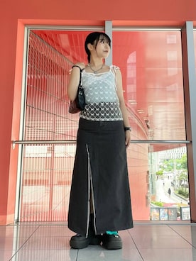 「キャミソール」｜kanachan0000さん（レディース・155cm）の春コーディネート