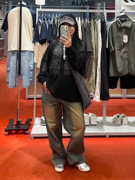 「NOT4NERD（ノットフォーナード）のアイテム（帽子）」を使った、kanachan0000さん（レディース・155cm）の秋コーディネート