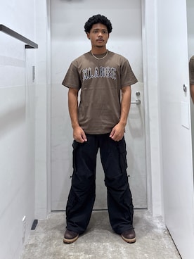 「アイテム（パンツ）」を使った、CHRISさん（メンズ・172cm）の夏コーディネート