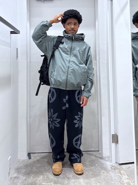 「アイテム（スウェットパンツ）」を使った、CHRISさん（メンズ・172cm・20代）の秋コーディネート