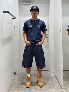 XLARGE 胸元ワンポイント ストライプ 半袖Ｔシャツ デニムに合う セール】胸ワンポイントロゴ & 胸ポケット ストライプ 半袖