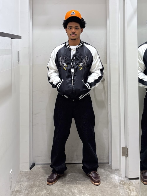 REVERSIBLE SOUVENIR JACKET（スカジャン）｜XLARGE（エクストラ