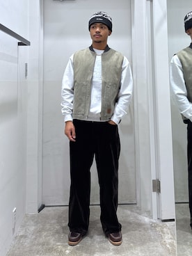 「コーデュロイパンツ」｜CHRISさん（メンズ・172cm）の秋コーディネート