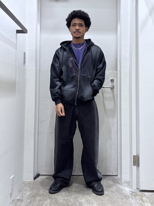 XLARGE（エクストララージ）の「SPRAY PROCESSED ZIP HOODED