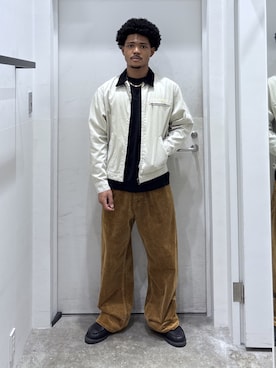 「アイテム（その他アウター）」を使った、CHRISさん（メンズ・172cm・20代）の秋コーディネート
