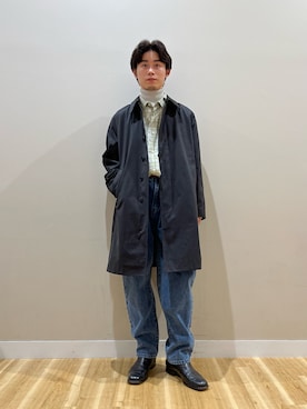 「ハイネックニット」｜kanzakiさん（メンズ・174cm）の秋コーディネート