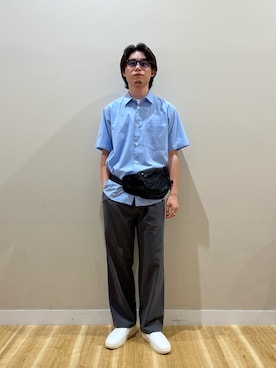 「YOAK(ヨーク)のアイテム」を使った、kanzakiさん(メンズ・174cm)の夏コーディネート