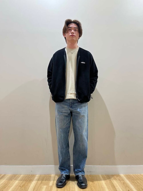 『別注』THOUSAND MILE×URBAN RESEARCH　ニットフリースカーディガン
