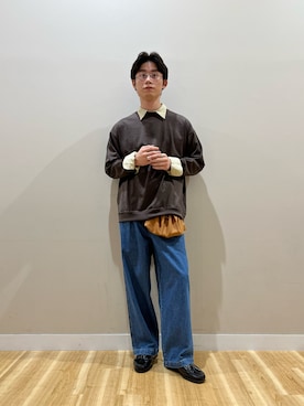 「秋のシャツ着こなし術」｜kanzakiさん（メンズ・174cm）の秋コーディネート