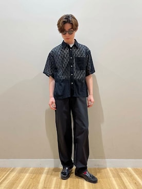 「SMELLY（スメリー）のアイテム」を使った、wearkanzakiさん（メンズ・174cm）の春コーディネート