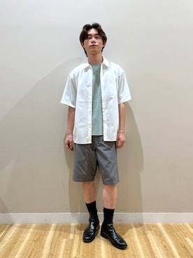 「URBAN RESEARCH（アーバンリサーチ）のアイテム（パンツ）」を使った、wearkanzakiさん（メンズ・174cm）の夏コーディネート