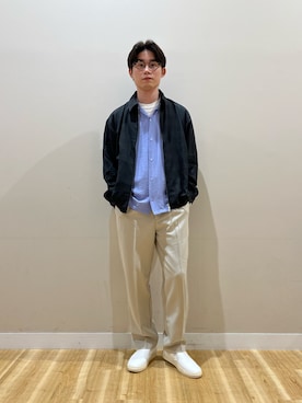 「SMELLY（スメリー）のアイテム」を使った、kanzakiさん（メンズ・174cm）の秋コーディネート