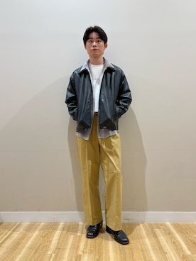 「ITEMS URBANRESEARCH（アイテムズ アーバンリサーチ）のアイテム」を使った、kanzakiさん（メンズ・174cm）の秋コーディネート
