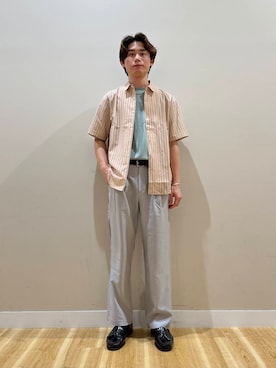 「SMELLY（スメリー）のアイテム（アクセサリー）」を使った、wearkanzakiさん（メンズ・174cm）の夏コーディネート