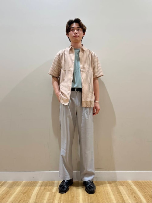Fine Cotton クルーネックポケットTシャツ