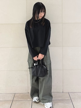 「KBF（ケイビーエフ）のアイテム」を使った、chihiroさん（レディース・153cm）の夏コーディネート