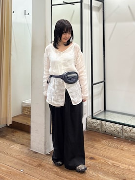 「NIKE（ナイキ）のNIKE　ナイキウィメンズエアリフト（スニーカー、その他）」を使った、chihiroさん（レディース・153cm）の夏コーディネート