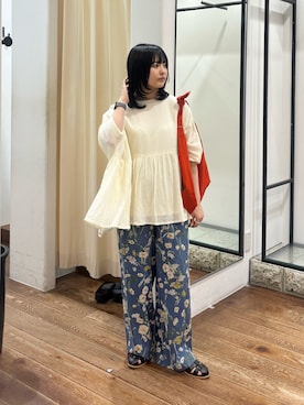 「かぐれ（カグレ）のアイテム」を使った、chihiroさん（レディース・153cm）の春コーディネート