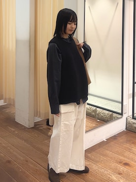 chihiroさん（レディース・153cm）の冬コーディネート