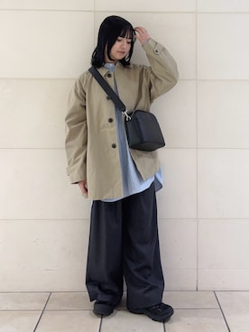 chihiroさん（レディース・153cm）の冬コーディネート