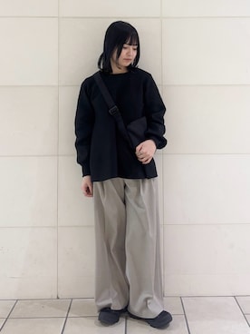 chihiroさん（レディース・153cm）の冬コーディネート