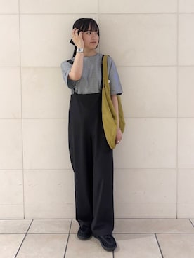 「新作」｜「アイテム（トップス）」を使った、chihiroさん（レディース・153cm）の夏コーディネート