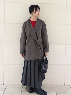 「お洒落さんとつながりたい」｜chihiroさん（レディース・153cm）の秋コーディネート