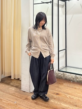 「REMME（レメ）のアイテム」を使った、chihiroさん（レディース・153cm）の秋コーディネート