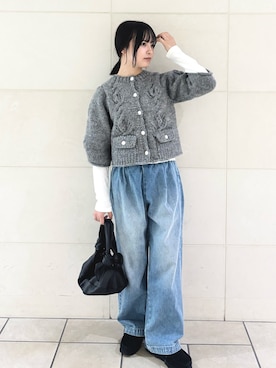 chihiroさん（レディース・153cm）の秋コーディネート