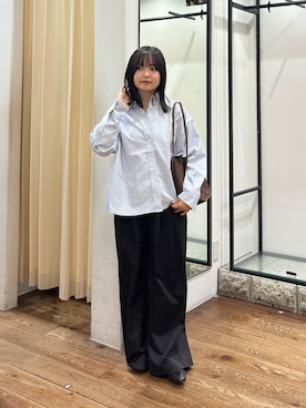 「IOMMI（イオミ）のアイテム」を使った、chihiroさん（レディース・153cm）の秋コーディネート