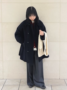 chihiroさん（レディース・153cm）の冬コーディネート