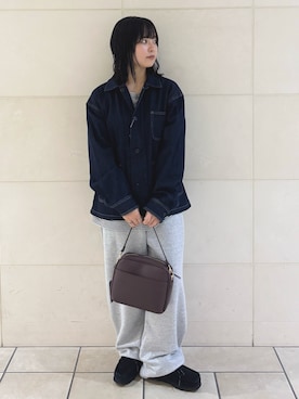 「アイテム（ジャケット/アウター）」を使った、chihiroさん（レディース・153cm）の秋コーディネート
