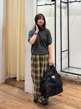 「EKAL（エカル）のアイテム」を使った、chihiroさん（レディース・153cm）の夏コーディネート
