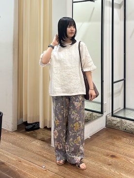 chihiroさん（レディース・153cm）の春コーディネート