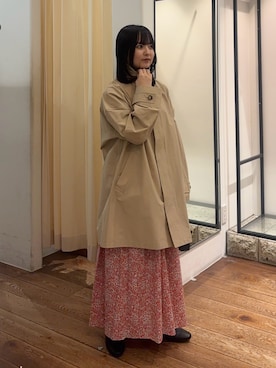 chihiroさん（レディース・153cm）の春コーディネート