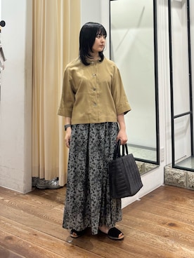 「かぐれ（カグレ）のアイテム」を使った、chihiroさん（レディース・153cm）の春コーディネート