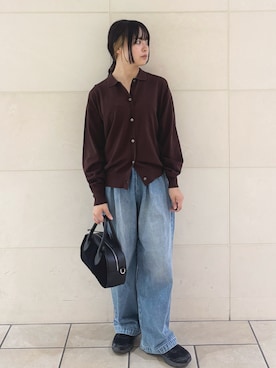 chihiroさん（レディース・153cm）の秋コーディネート