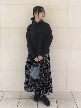 chihiroさん（骨格ナチュラル・レディース・153cm）の秋コーディネート