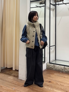 chihiroさん（レディース・153cm）の秋コーディネート
