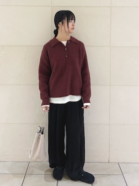 「URBAN RESEARCH DOORS（アーバンリサーチドアーズ）のアイテム（サンダル）」を使った、chihiroさん（レディース・153cm）の秋コーディネート