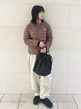 「アイテム（その他アウター）」を使った、chihiroさん（レディース・153cm）の秋コーディネート
