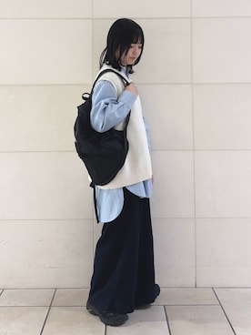 chihiroさん（レディース・153cm）の冬コーディネート