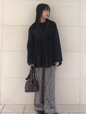 「アイテム（レインシューズ）」を使った、chihiroさん（レディース・153cm）の夏コーディネート